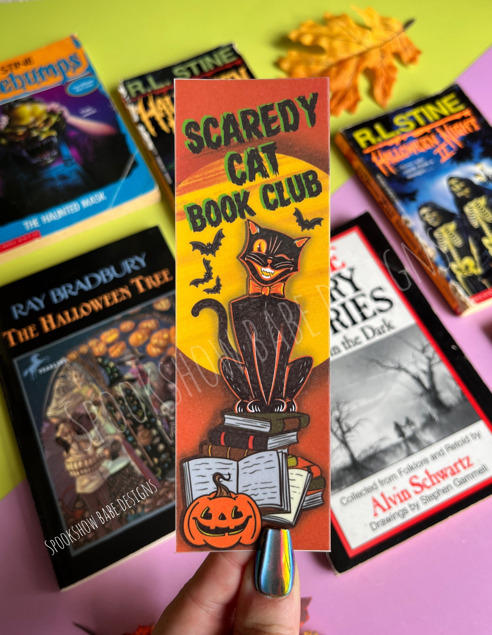 Scaredy Cat Book Club Bookmark