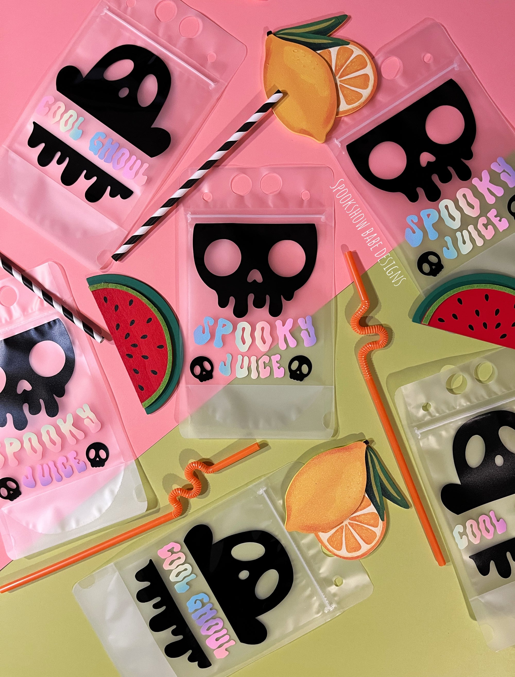 Summerween Spooky Drink Pouches