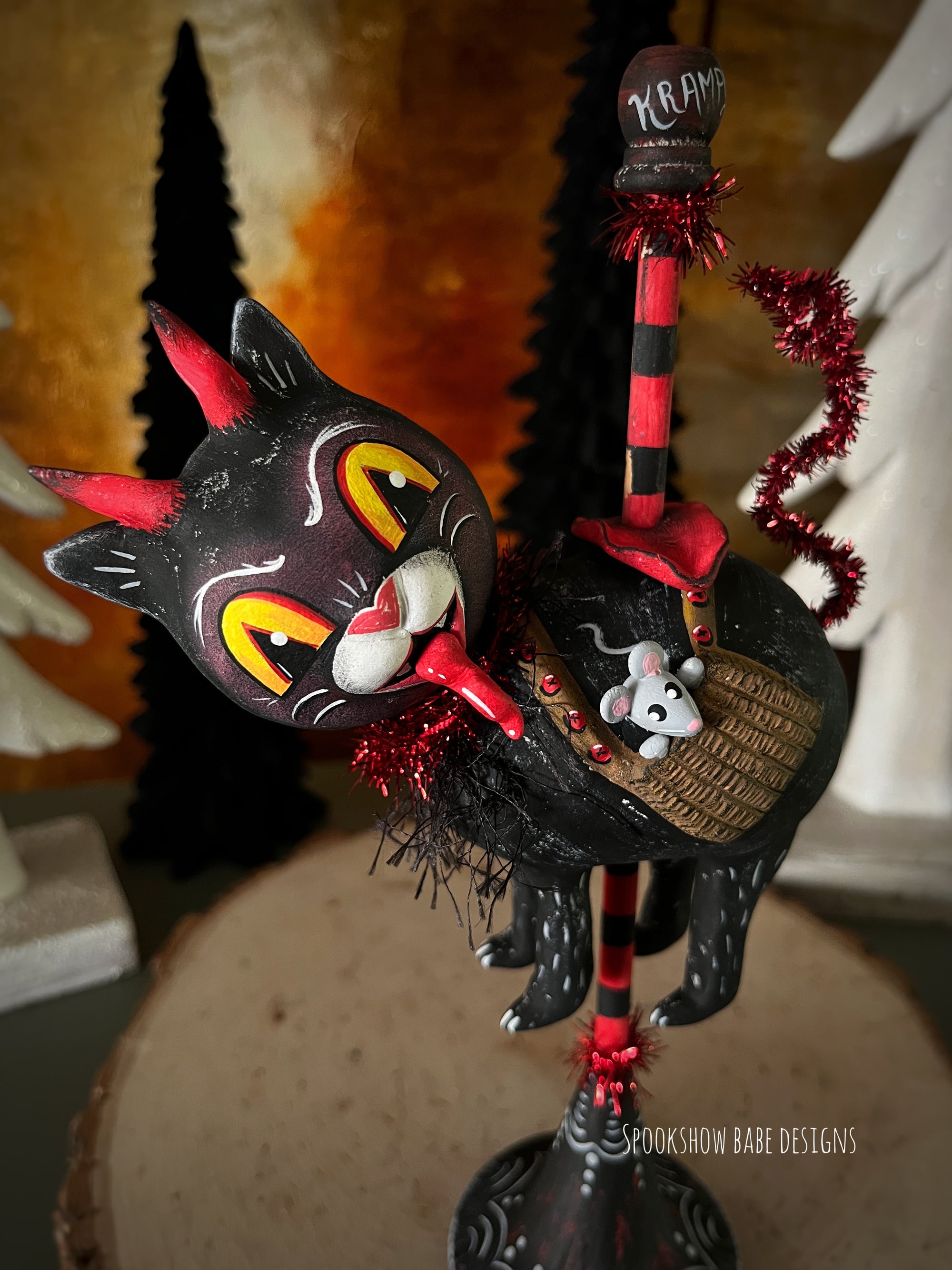 Krampus Cat Carousel