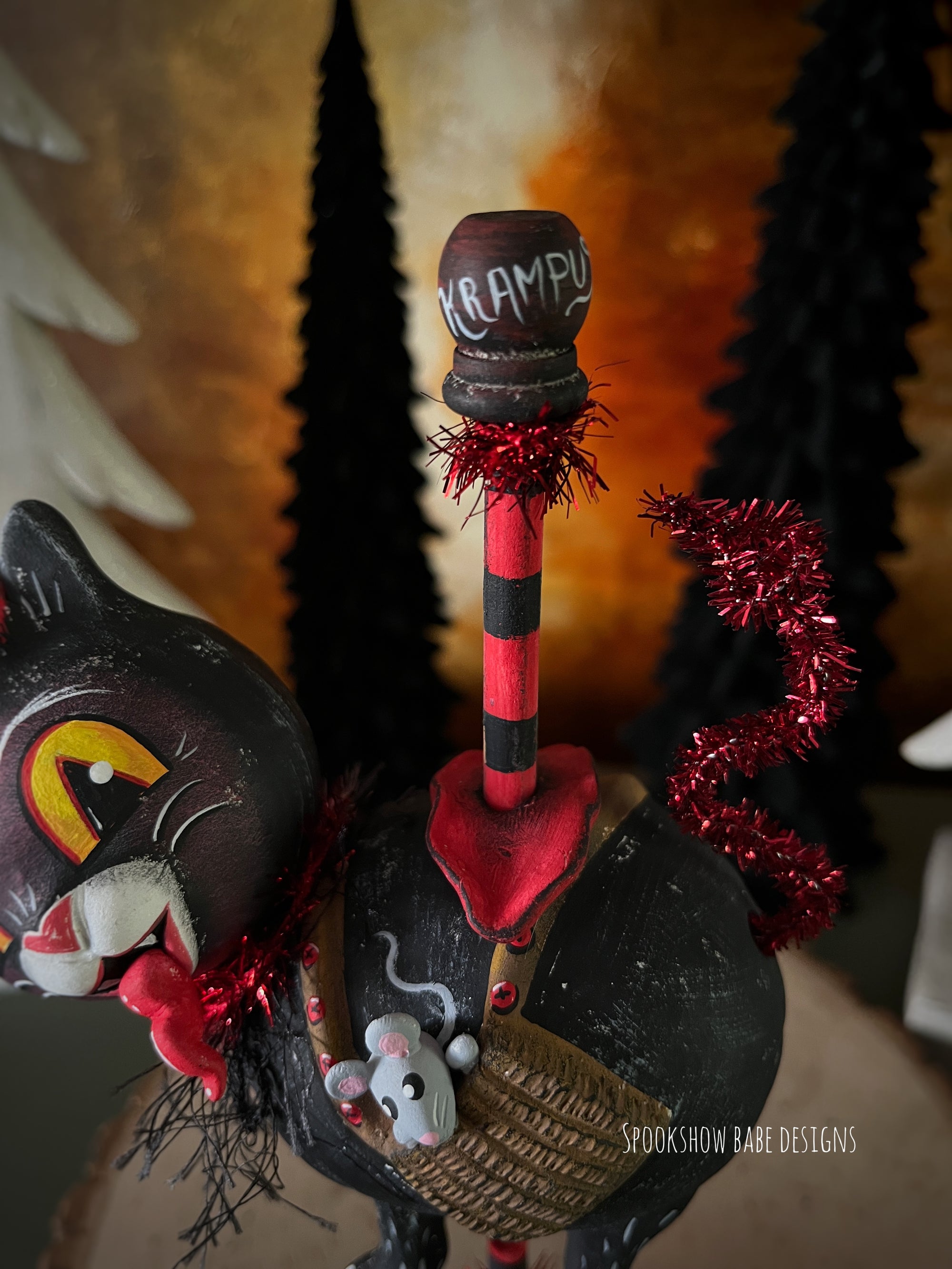 Krampus Cat Carousel