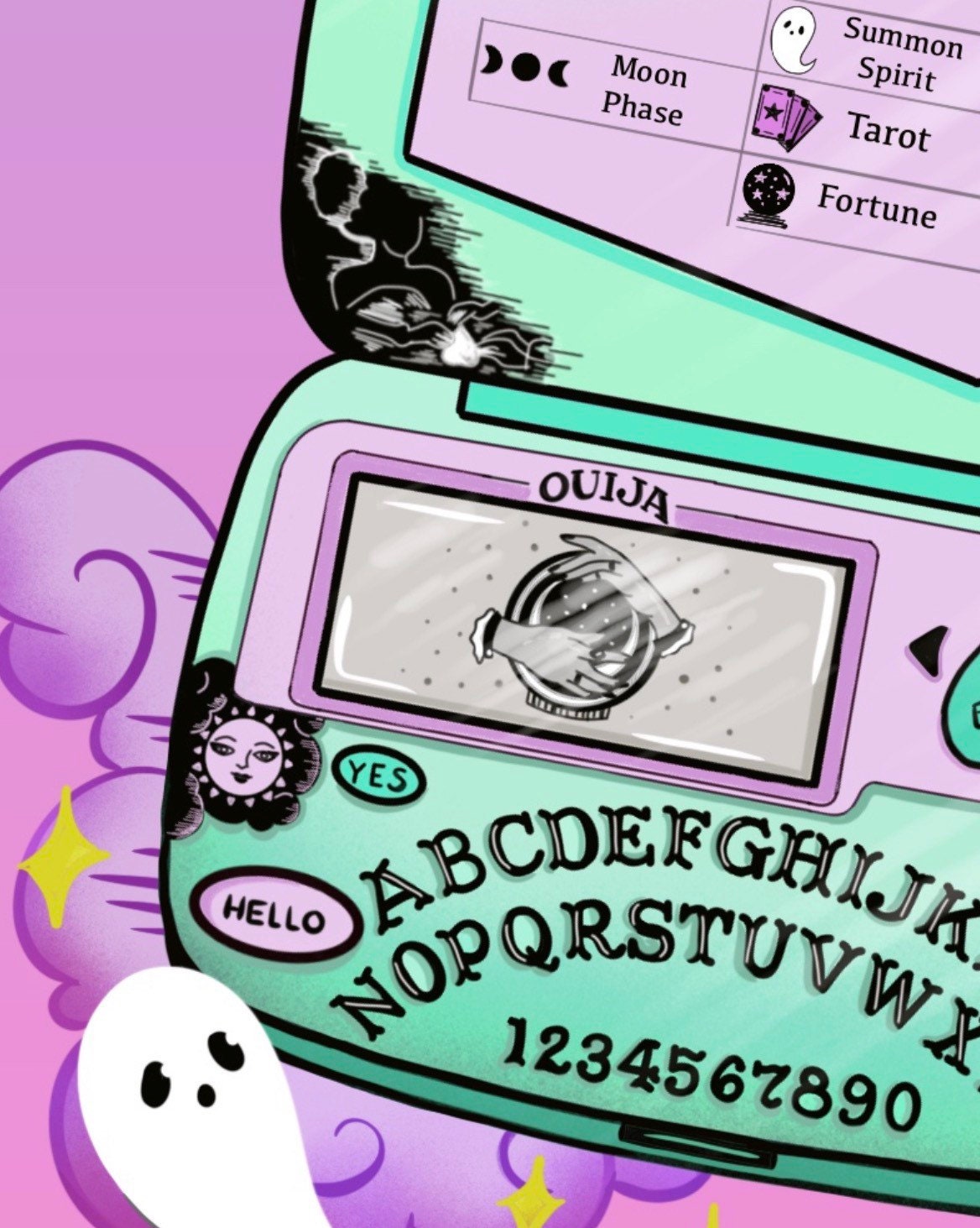 Digital Ouija Board Sticker