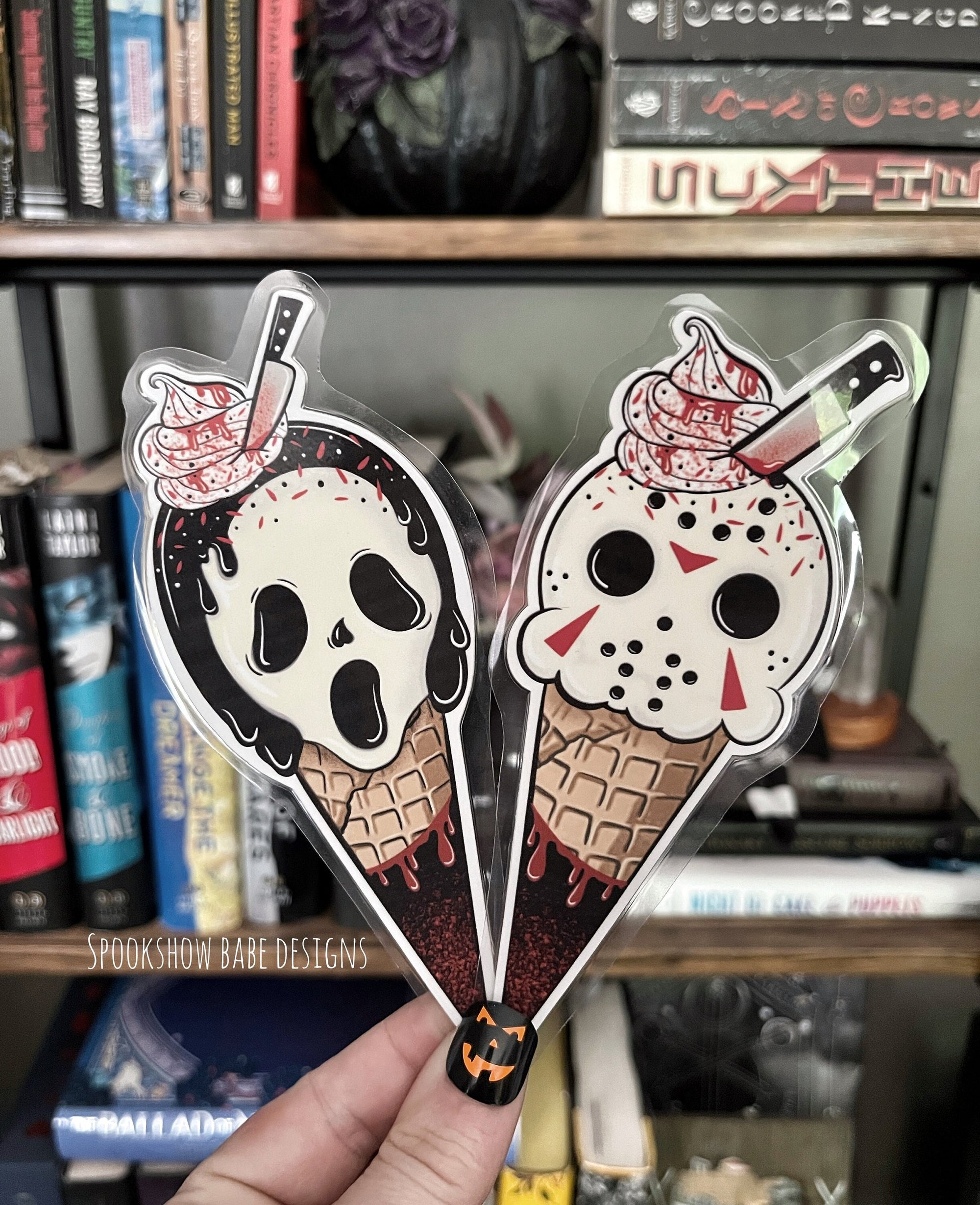 Horror I-Scream Bookmark