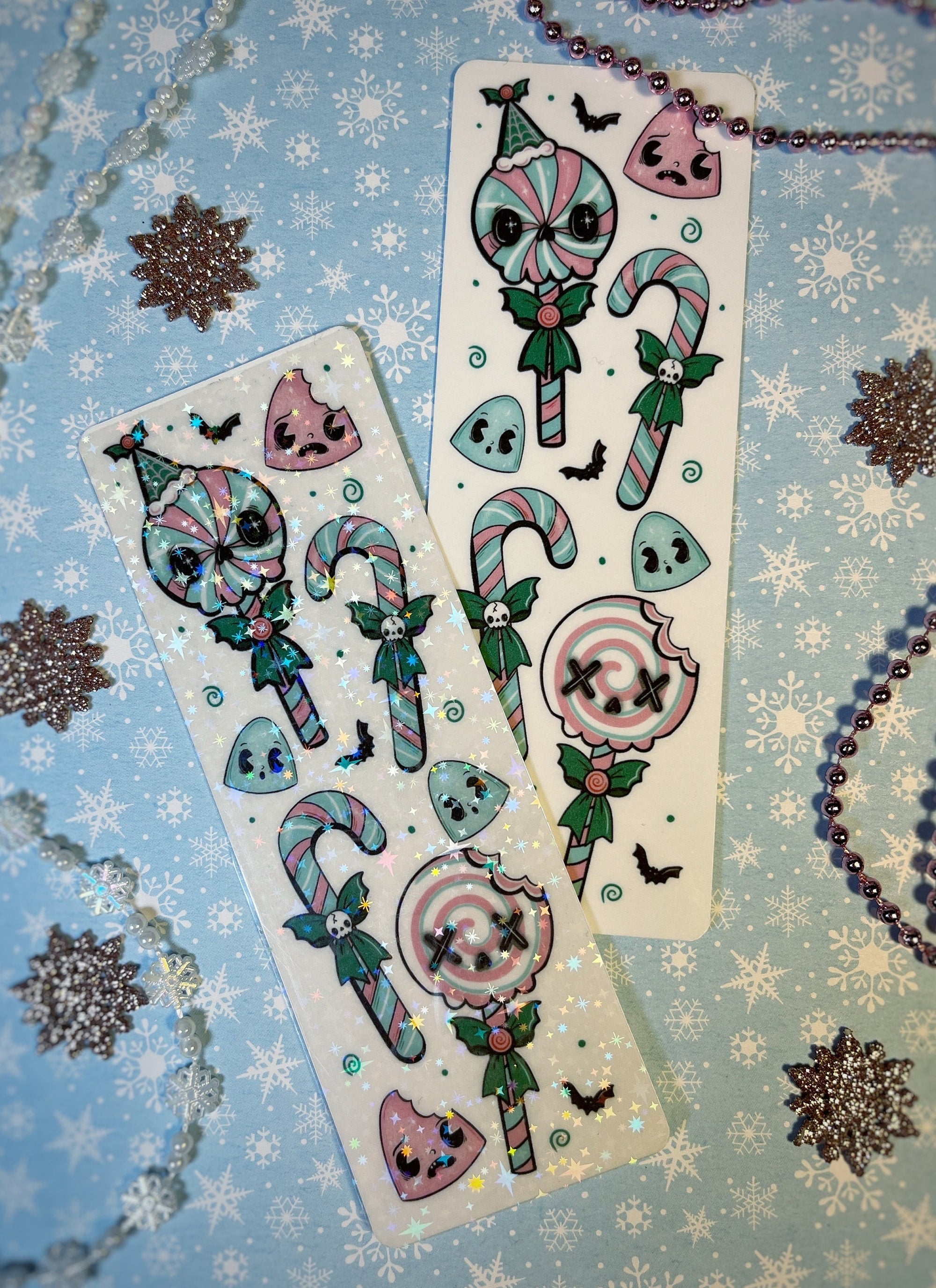 Pastel Creepmas Candy Bookmark