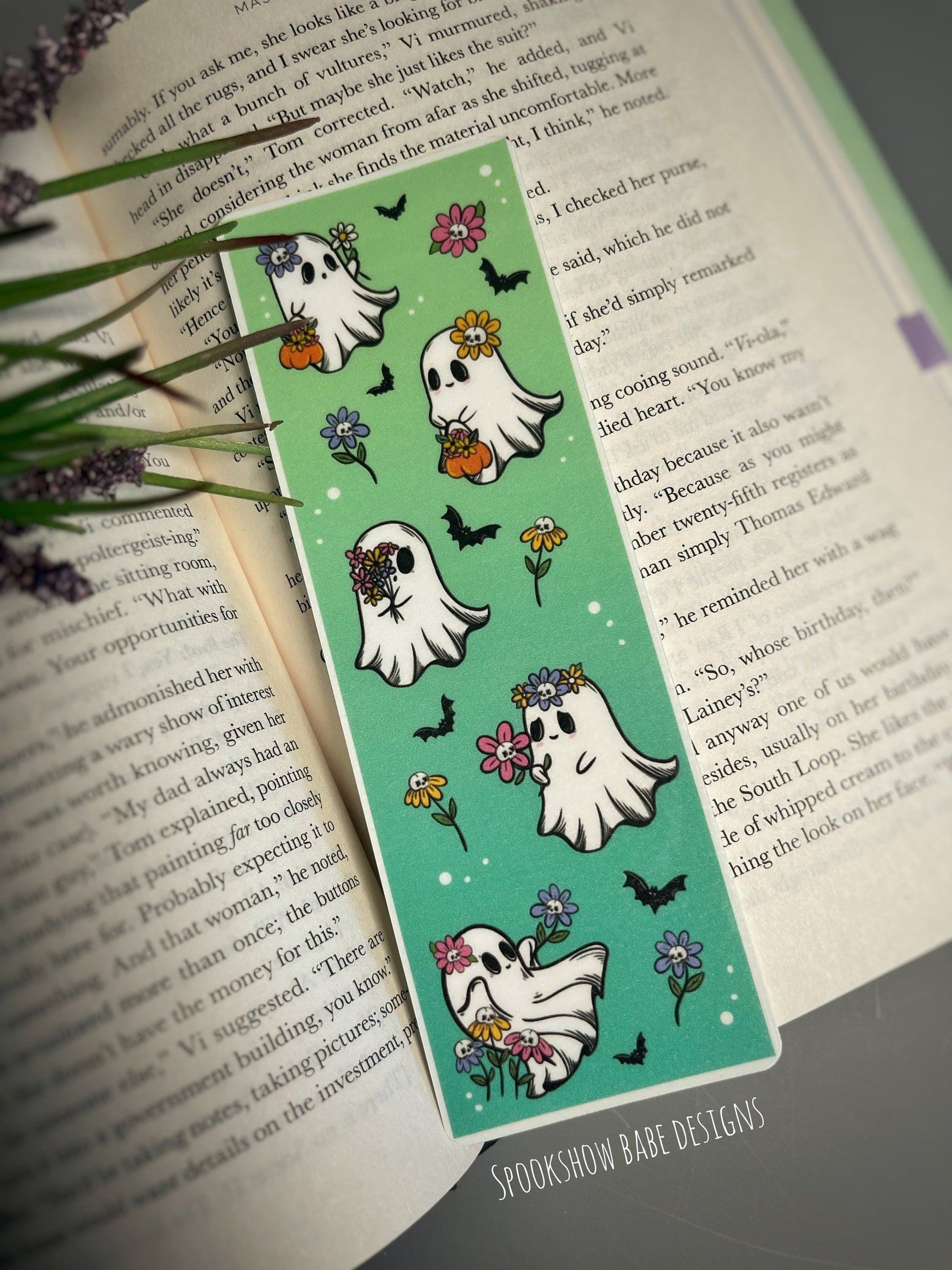 Garden Ghosts Bookmark