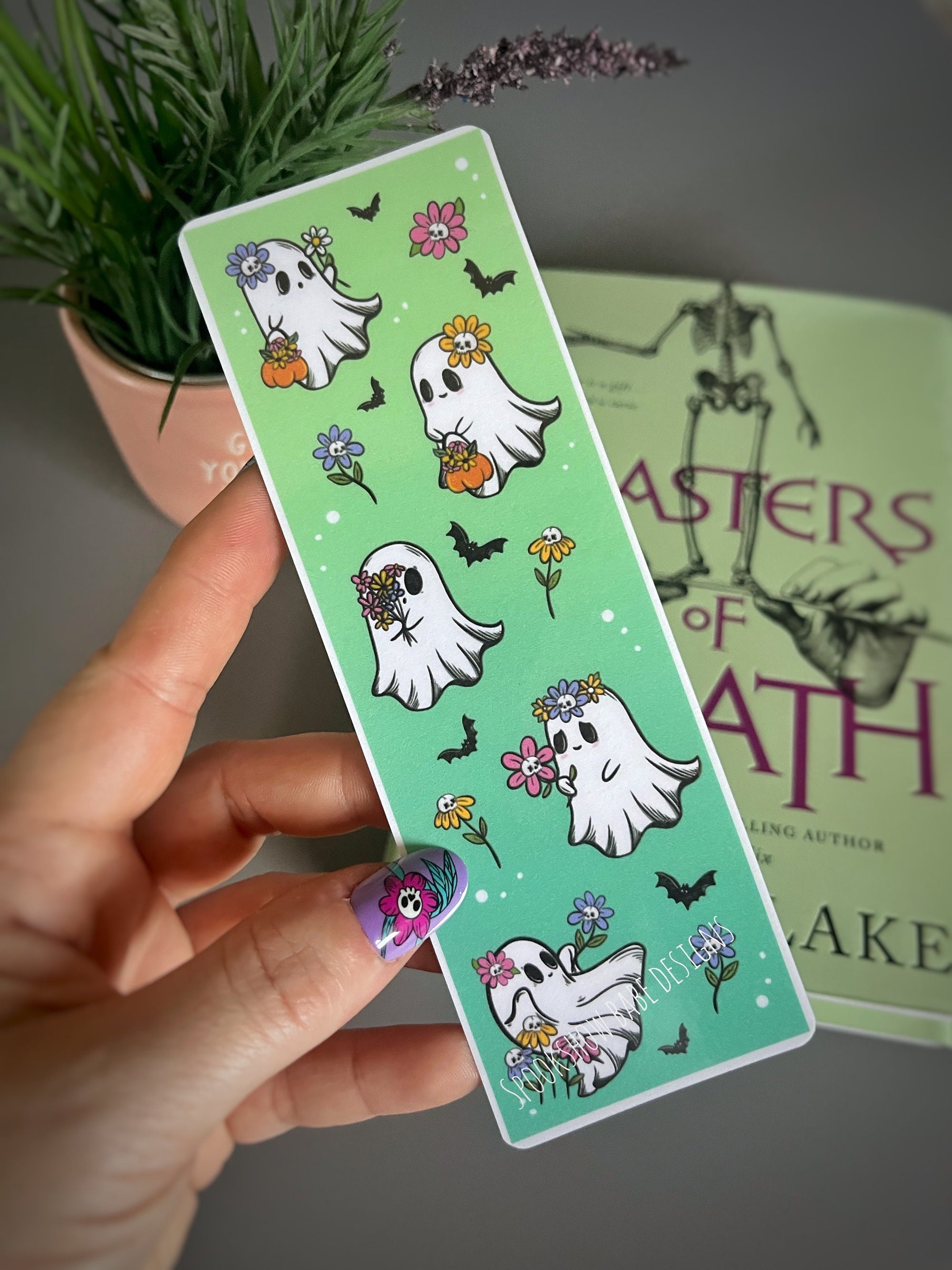 Garden Ghosts Bookmark